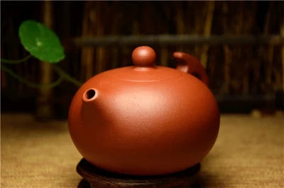 Yixing Authentic Handmade Teapot Clear Cement Mud Pot Feihong Xi Shi Zisha Tea Pot Kung Fu Black Tea Jin Jun Mei Teaware