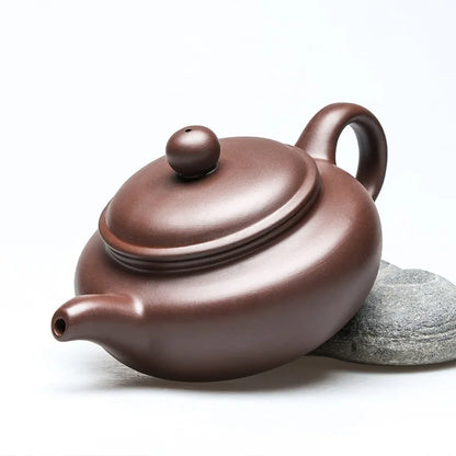 Yixing Black Clay Teapot Ball Hole Filter Kettle Archaize Tea Pot Drink Puer Tea Ceremony Supplies Teaware Drinkware Set400ML