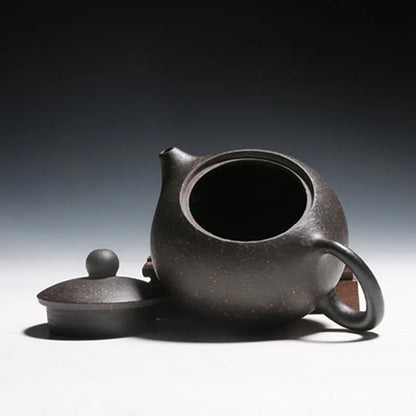 Yixing Black Galaxy Xi Shi Teapots Chinese  Kung Fu Tea Set Handmade Zisha Tea Pot Cup Set Tea Ceremony Gift Bonus 2 Cup