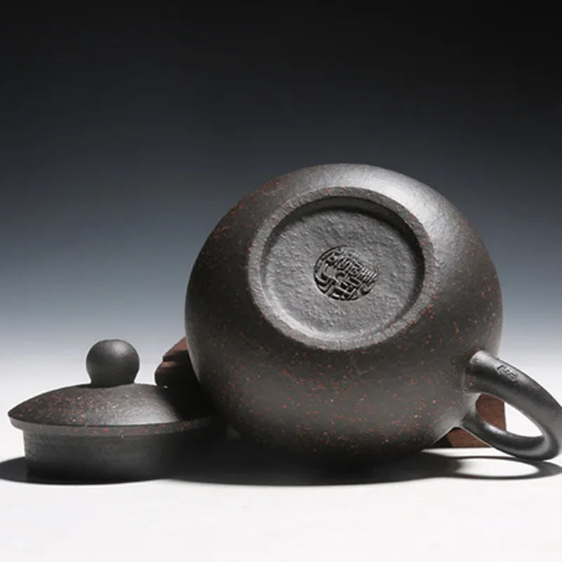 Yixing Black Galaxy Xi Shi Teapots Chinese  Kung Fu Tea Set Handmade Zisha Tea Pot Cup Set Tea Ceremony Gift Bonus 2 Cup