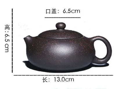 Yixing Black Galaxy Xi Shi Teapots Chinese  Kung Fu Tea Set Handmade Zisha Tea Pot Cup Set Tea Ceremony Gift Bonus 2 Cup