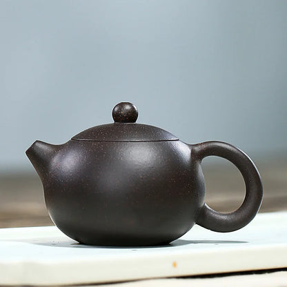 Yixing Boutique Purple Clay Teapots 110ml Ball Shaped Infuser Xishi Tea Pot Beauty Kettle Customized Zisha Tea Set Drop Shipping