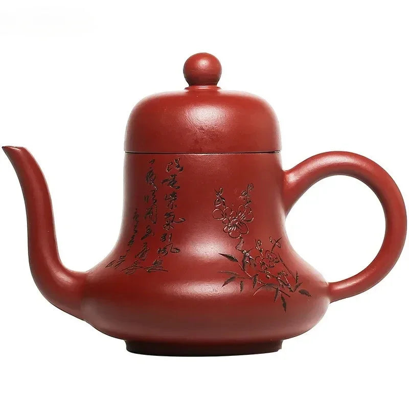 Yixing Boutique Tea Pot Purple Clay Teapot Beauties Handmade Kettle Chinese Dahongpao Tea Set Customized Gifts Authentic 130ml