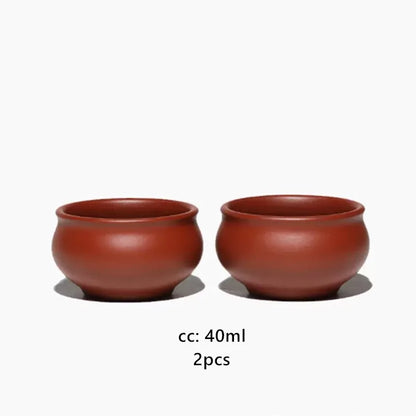 Yixing Classic Purple Clay Fair Cup Handmade Cha Hai Teacup Chinese Tea Set Accessories Drinkware Tea Ceremony Supplies 180ml