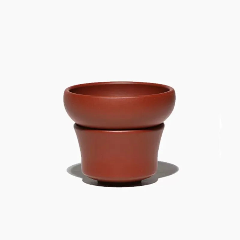 Yixing Classic Purple Clay Fair Cup Handmade Cha Hai Teacup Chinese Tea Set Accessories Drinkware Tea Ceremony Supplies 180ml