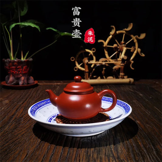 Yixing Classic Teapot Boutique Purple Clay Tea Pot Ore Beauty Kettle Kung Fu Master Handmade Teaware Tea Ceremony Set 160cc