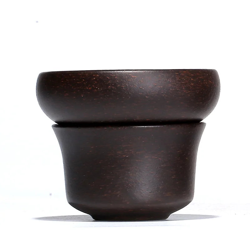 Yixing Classic purple clay Fair Cup Cha Hai Boutique Master Teacup Handmade Tea set Accessories Household Drinkware 180ml