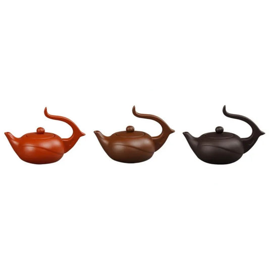 Yixing Genuine Special Teapot Famous Handmade Teapot Tea Set Zhu Mud Modern Art Small Fairy Pot 3 Styles 110ml Tea Pot