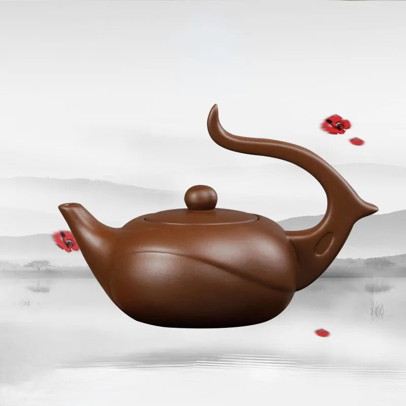 Yixing Genuine Special Teapot Famous Handmade Teapot Tea Set Zhu Mud Modern Art Small Fairy Pot 3 Styles 110ml Tea Pot