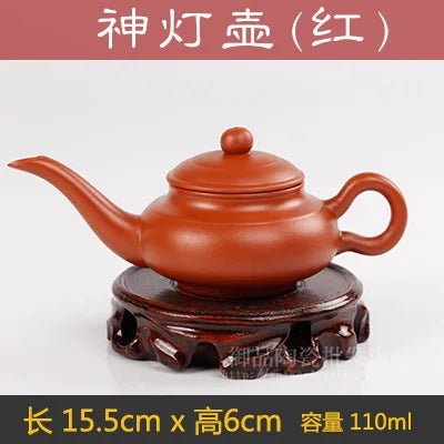 Yixing Genuine Special Teapot Famous Handmade Teapot Tea Set Zhu Mud Modern Art Small Fairy Pot 110ML Tea Pot