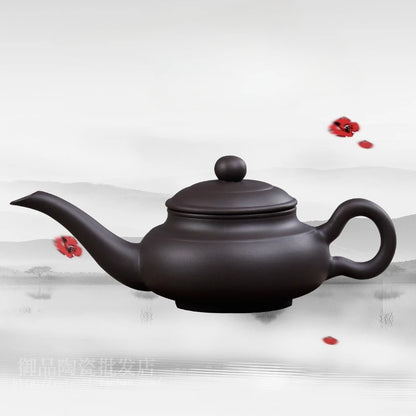Yixing Genuine Special Teapot Famous Handmade Teapot Tea Set Zhu Mud Modern Art Small Fairy Pot 110ML Tea Pot