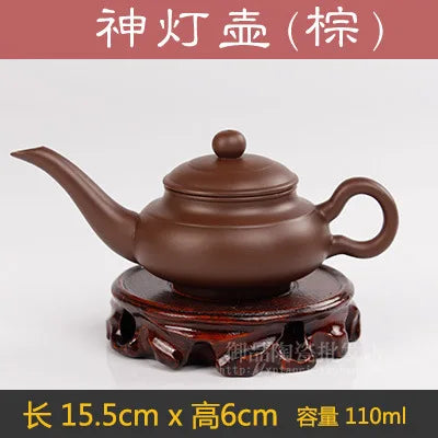 Yixing Genuine Special Teapot Famous Handmade Teapot Tea Set Zhu Mud Modern Art Small Fairy Pot 110ML Tea Pot
