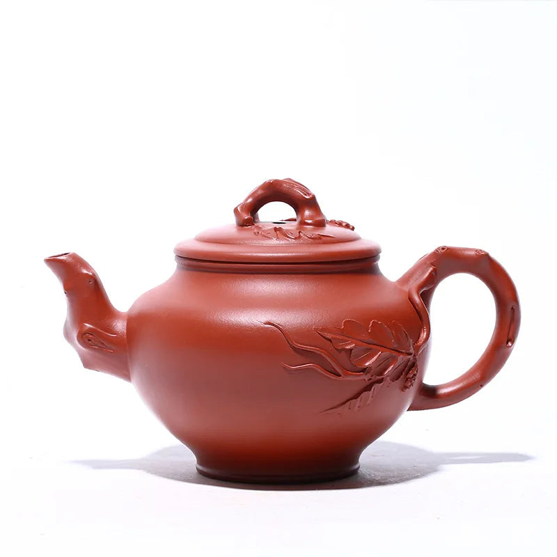 Yixing Handmade Kung-Fu Teaware, Purple Clay Drinkware, Primula Pot Tea Set, Zisha Teapot, Famous Handmade Vermilion, Puer