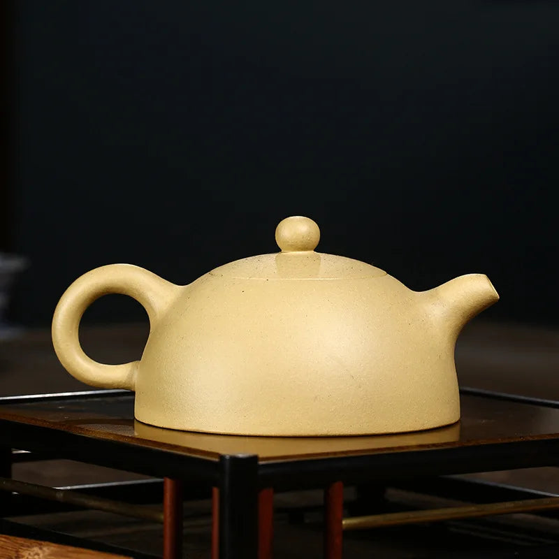Yixing Handmade Kung-Fu Teaware, Purple Clay Drinkware for Puer Green and Black, Duan Mud, Zisha Teapot, Handmade Pot