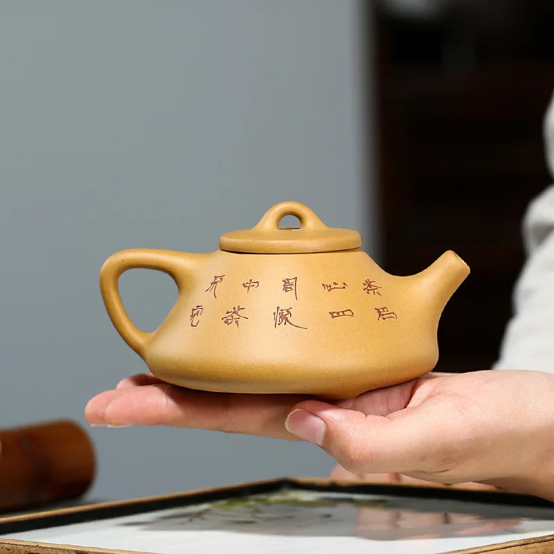 Yixing Handmade Pot, Kung-Fu Teaware, Purple Clay Drinkware for Puer Green and Black Chinese Tea, Zisha, Free Shipping