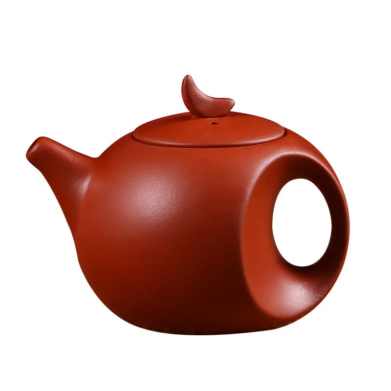 Yixing-Handmade Purple Clay Clay Teapot, Ceramic Tea Set, Moon Pot, Filter, Small Bubble Teapot, Flower Teapot, Home