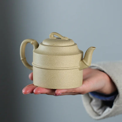 Yixing Handmade Teapot for Kung-Fu Teaware, Purple Clay Drinkware, Original Ore Benshan Green Clay, Zisha Teapot,