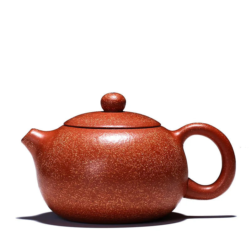 Yixing Handmade Yixing clay teapot Raw Mineral Mud Dragon Blood Sand Tea Pot Kung Fu Tea Set Chinese Tea Pot 225ml
