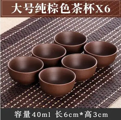 Yixing-Large Capacity Purple Sand Pot, Hand Made, Large Capacity, Chinese Clay Teapot, Tea Cup, Household Ceramic Kettle