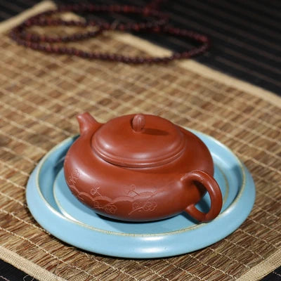 Yixing Original Mine Clear Cement Teapot Pure Handmade Home Kung Fu Black Tea Jin Jun Mei Oolong Teaware Free Shipping