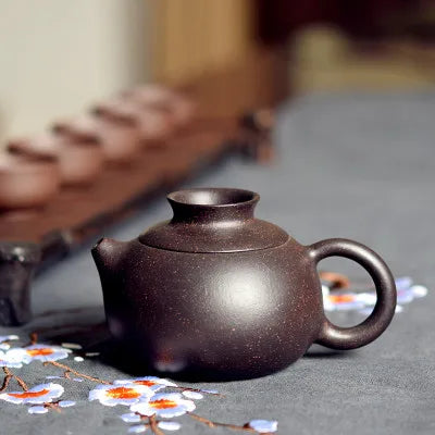 Yixing Original Mine Genuine Hand-made Zisha Teapot Ball Hole Zhu Mu Dahongpao Kung Fu Black Tea Pot Teaware Free Shipping