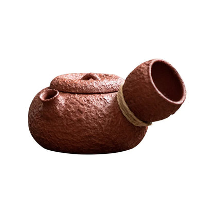 Yixing Original Yixing Clay Teapot Pure Handmade Teapot Pear Skin Cinnabar Sand Little Xi Shi110cc