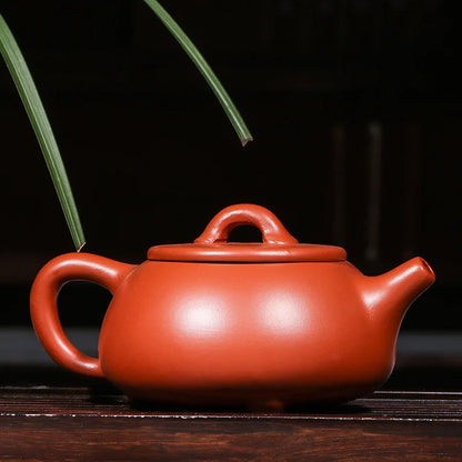 Yixing Purple Clay Boutique Teapot Chinese Classic Master Handmade Kung Fu Ore beauty kettle Zisha Tea Ceremony Set 200cc