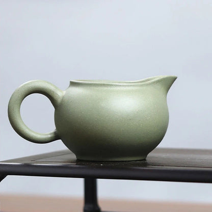Yixing Purple Clay Fair Cup Tea Set Accessories Raw Ore Five-color Tea Separator Handmade Anti-hot Teacup Chinese Tea Infuser