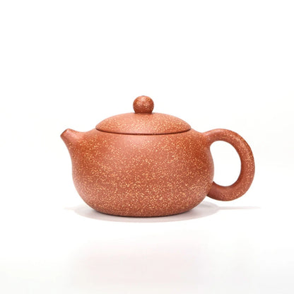 Yixing Purple Clay Pot Hand-painted Dragon Blood Sand Tea Pot Xishi Pot Tea Set and Coffee Teapot and Cup Set Heated Kettle Puer