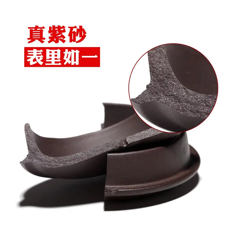 Yixing Purple Clay Pot Handmade Xishi Pot Ball Hole Kong Fu Tea Set Household Teapot Drinkware Teaware For Drink Tea Green