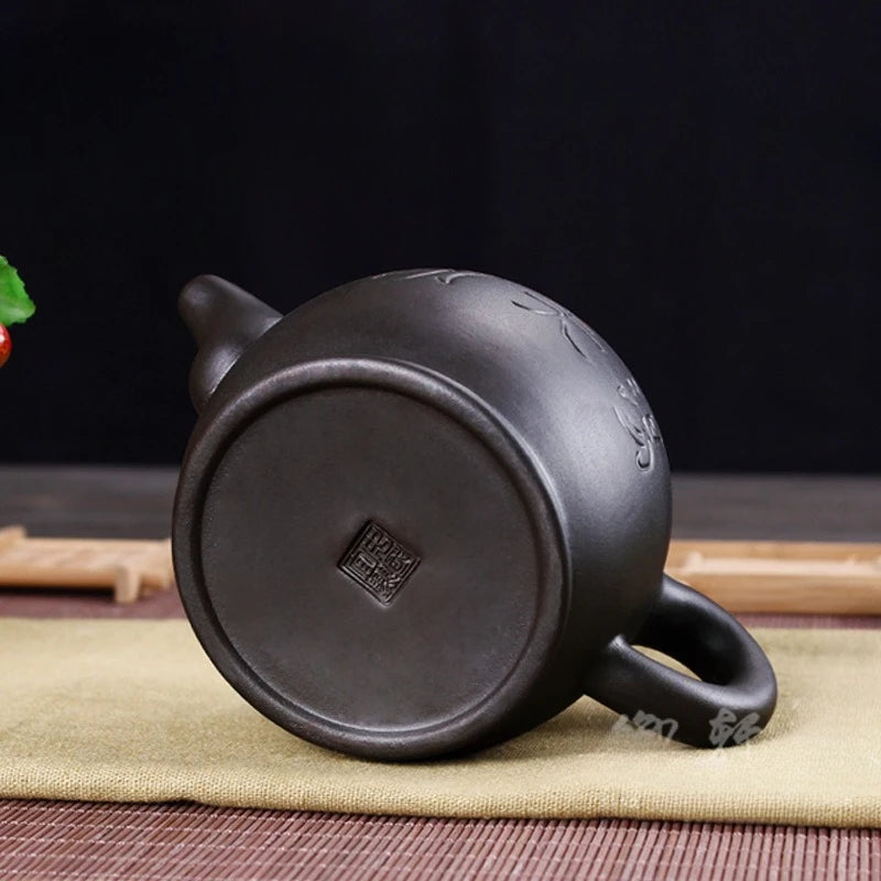 Yixing Purple Clay Pot, Kung Fu Soup, Restaurant, Hotel Tea House, Large Capacity, 450 ml, 350ml