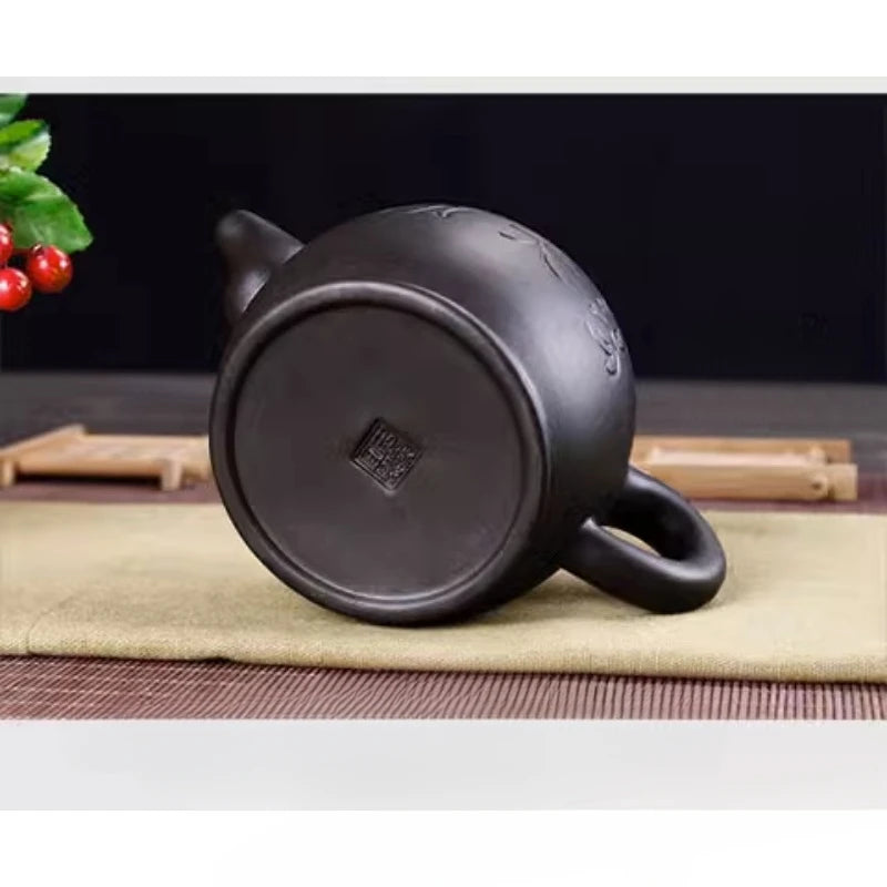 Yixing Purple Clay Pot, Kung Fu Soup, Restaurant, Hotel Tea House, Large Capacity, 450 ml, 350ml