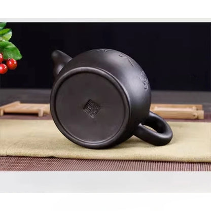 Yixing Purple Clay Pot, Kung Fu Soup, Restaurant, Hotel Tea House, Large Capacity, 450 ml, 350ml