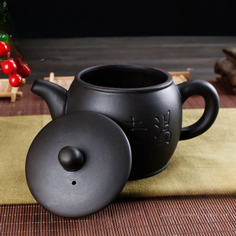 Yixing Purple Clay Pot, Kung Fu Soup, Restaurant, Hotel Tea House, Large Capacity, 450 ml, 350ml