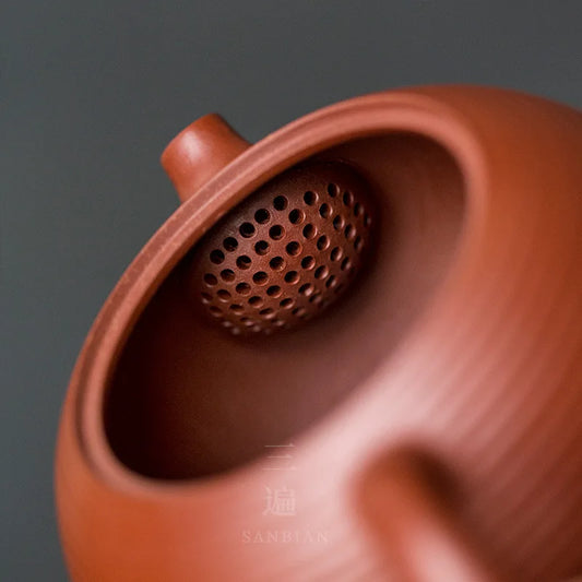 Yixing Purple Clay Pot Set Size Capacity Card Cover Xi Shi Pot Single Teapot Handmade Dahongpao Tea Household Teapot Sets