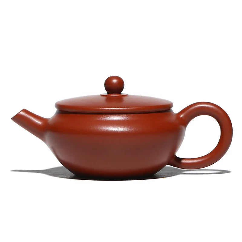 Yixing Purple Clay Pot Wholesale Pear Bowl Pot Raw Ore Dahongpao Tea Teapot Factory Kung Fu Teaware Teapot Wholesale Rain Medium