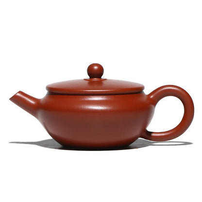 Yixing Purple Clay Pot Wholesale Pear Bowl Pot Raw Ore Dahongpao Tea Teapot Factory Kung Fu Teaware Teapot Wholesale Rain Medium