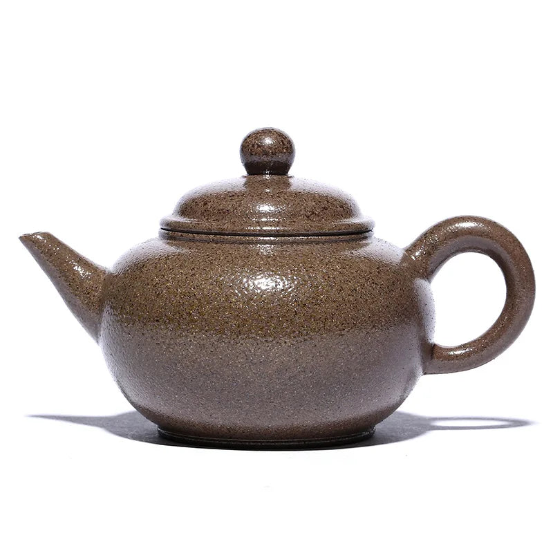 Yixing Purple Clay Teapot Famous Handmade Ball Hole Filter Xishi Tea Pot Chinese Authentic Zisha Tea Set Kettle Customized Gifts