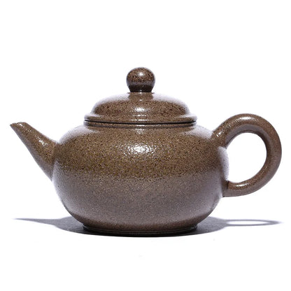 Yixing Purple Clay Teapot Famous Handmade Ball Hole Filter Xishi Tea Pot Chinese Authentic Zisha Tea Set Kettle Customized Gifts