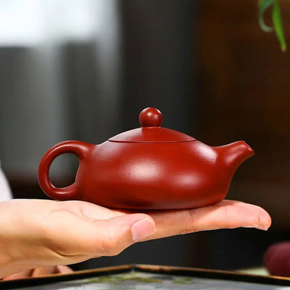 Yixing Purple Clay Teapot Handmade Ball Hole Filter Ore Dahongpao Zisha Tea Set Chinese Kettle Gift High Quality