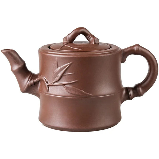 Yixing Purple Clay Teapot Large Capacity Teapot Single Pot with Built-in Stainless Steel Filter Teapot Household Kungfu Tea Set