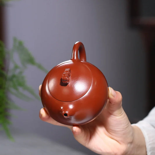Yixing Purple Clay Teapot Xiangyun Xi Shi Pot One Piece Dropshipping Goods Rain Medium Sand Teapot Wholesale Raw Ore Dahongpao T