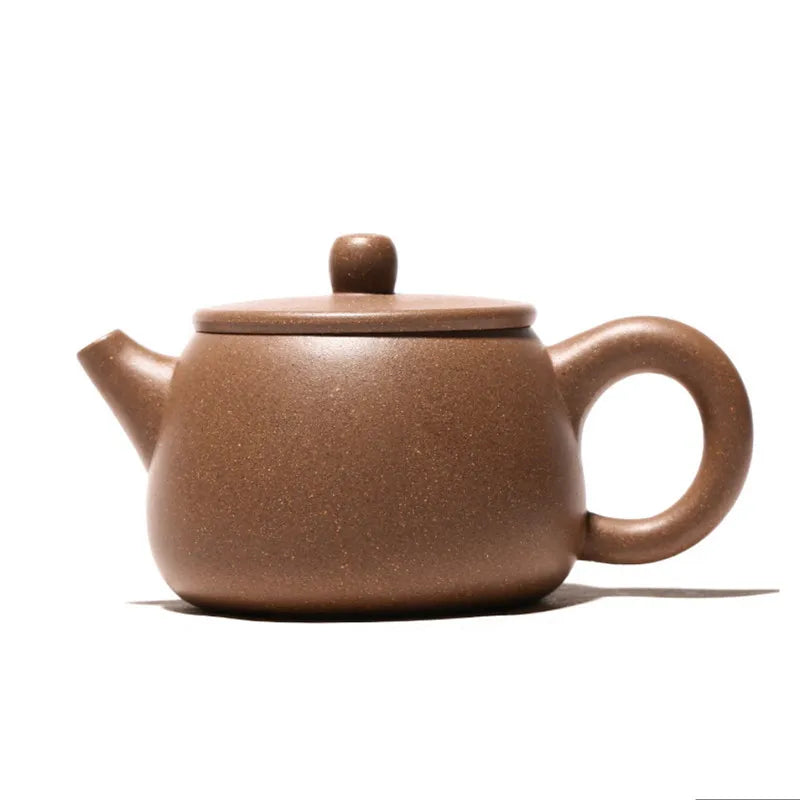 Yixing Purple Clay Teapots With Ball Holes Infuser Teapot 100ml Chinese Kung Fu Tea Set Raw Ore Handmade Small Capacity Kettle