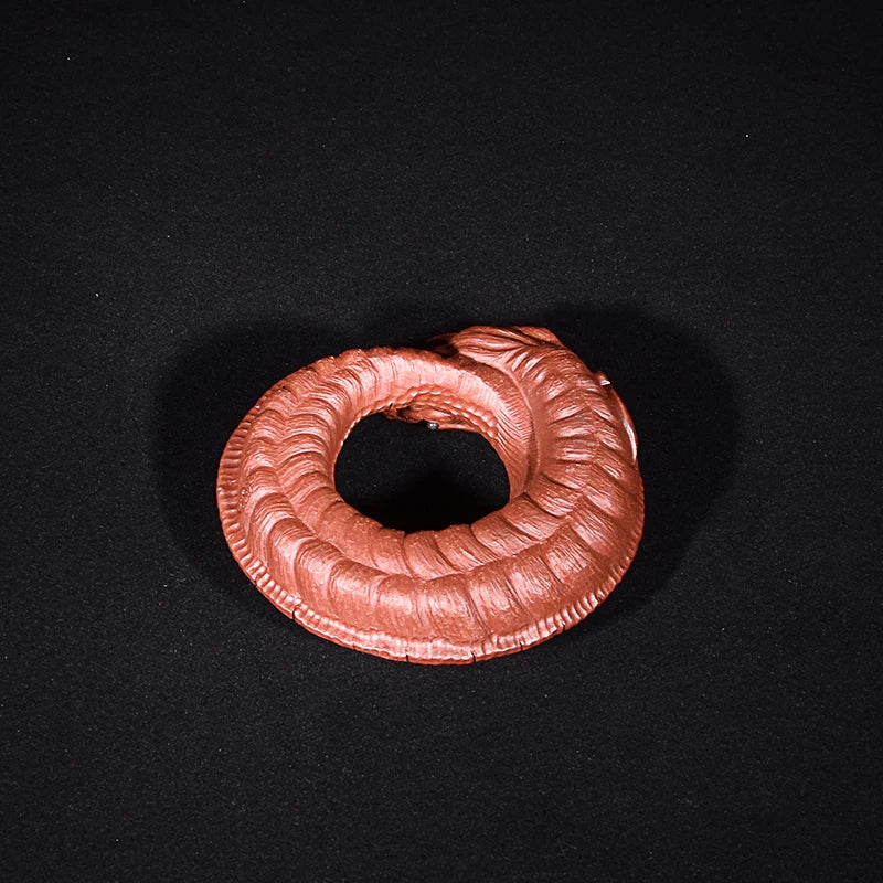 Yixing Purple Sand Fish and Dragon Tea Ornaments Fine Ornaments Supportable Tea Strainer Tray Tea Set Zodiac Dragon Tea Strainer