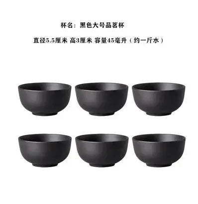 Yixing Purple Sand Pot, Large Capacity Bubble Teapot, Handmade Ceramic Single Pot, Household Flower Teapot, Tea Cup Set