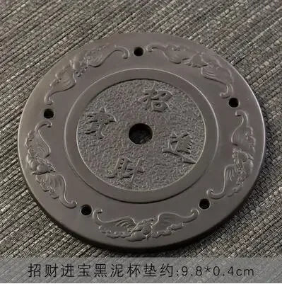 Yixing Purple Sand Pot Pad, Tea Set Accessories, Tea Cup Pad, Tea Cup Holder, Purple Sand, Dry Foam Table, Tea Trays