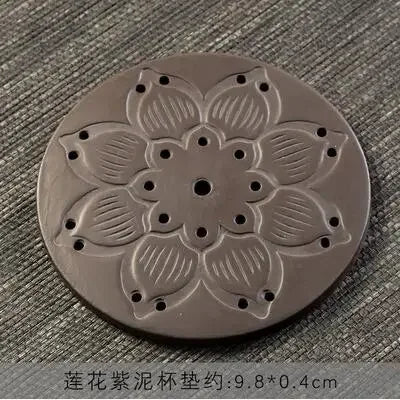 Yixing Purple Sand Pot Pad, Tea Set Accessories, Tea Cup Pad, Tea Cup Holder, Purple Sand, Dry Foam Table, Tea Trays