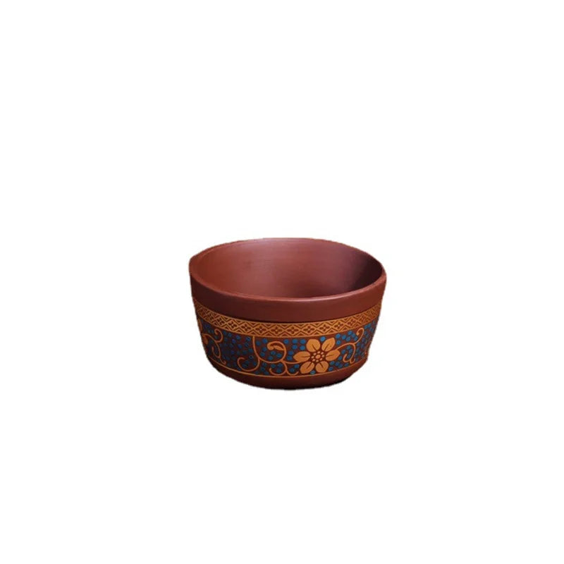 Yixing Raw Ore Purple Clay Teacup Boutique Handmade Tea Bowl Master Tea Cup Chinese Authentic Zisha Tea Set 100ml