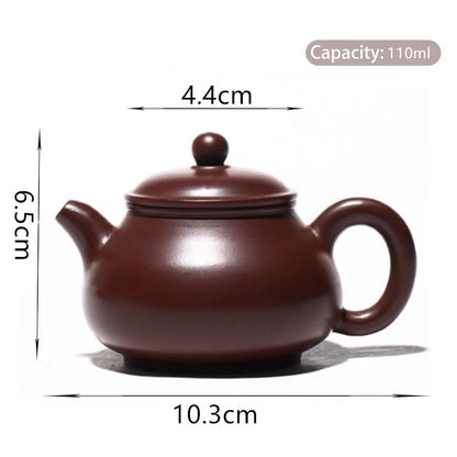 Yixing Small Capacity Purple Clay Teapots Handmade Raw Ore Dahongpao Antique Tea Pot Beauty Kettle Chinese Zisha Tea Set