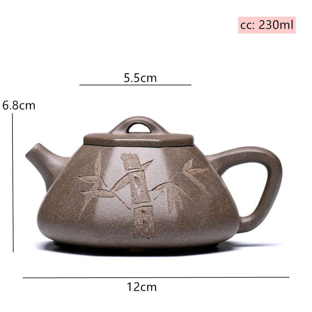 Yixing-TETERA clásica de arcilla púrpura, de de de belleza china, filtro Infusor de accesorios de juego de té Zisha, 230ml